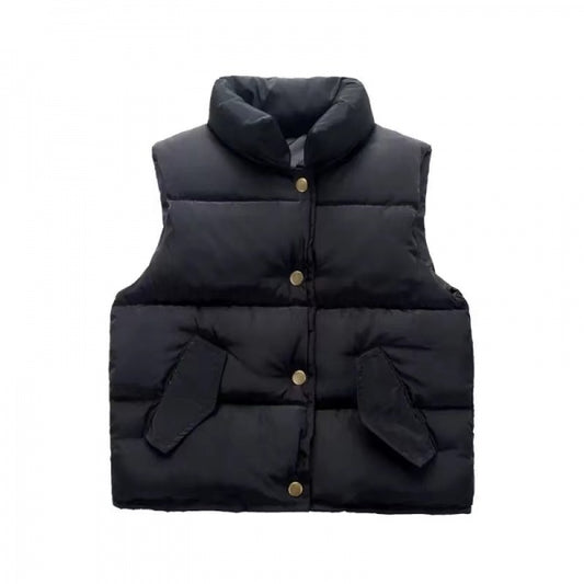 Black Puffer Vest Kids