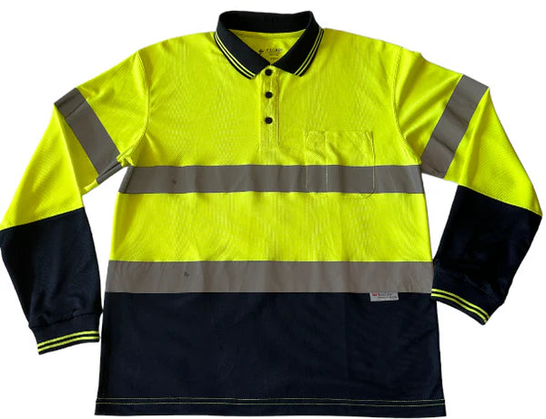 Hi-Vis Taped L/ S Polo Shirt 4601