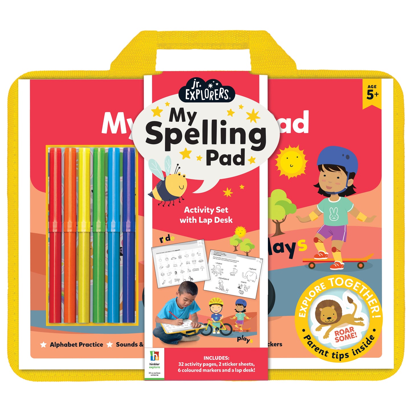 Junior Explorers Spelling Activity Set with Lap Desk