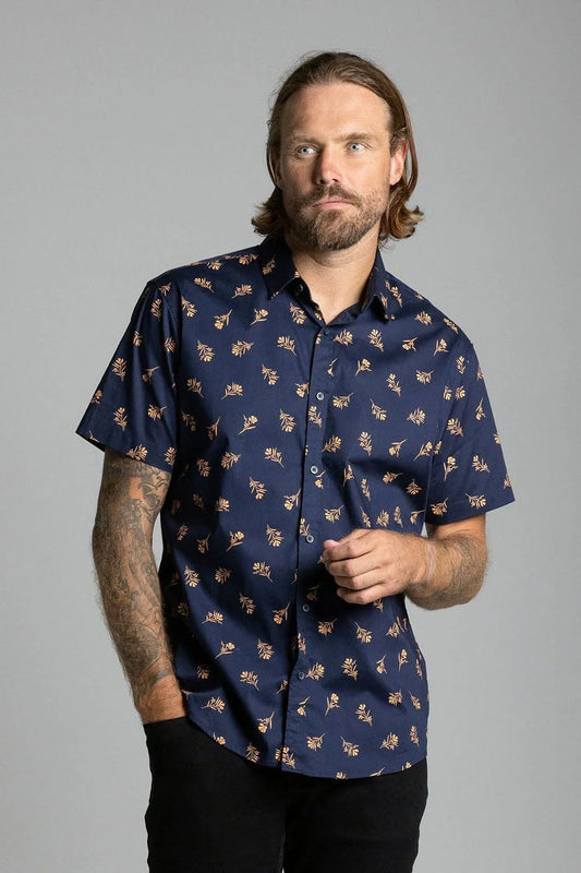Hayes S/S Cotton Floral Shirt