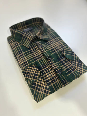 Flannel Closed Front Shirt
