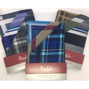 Hankie Mens 10pk