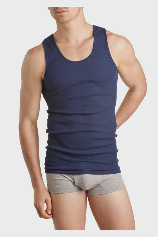 Chesty  Singlet Blue 2Pk