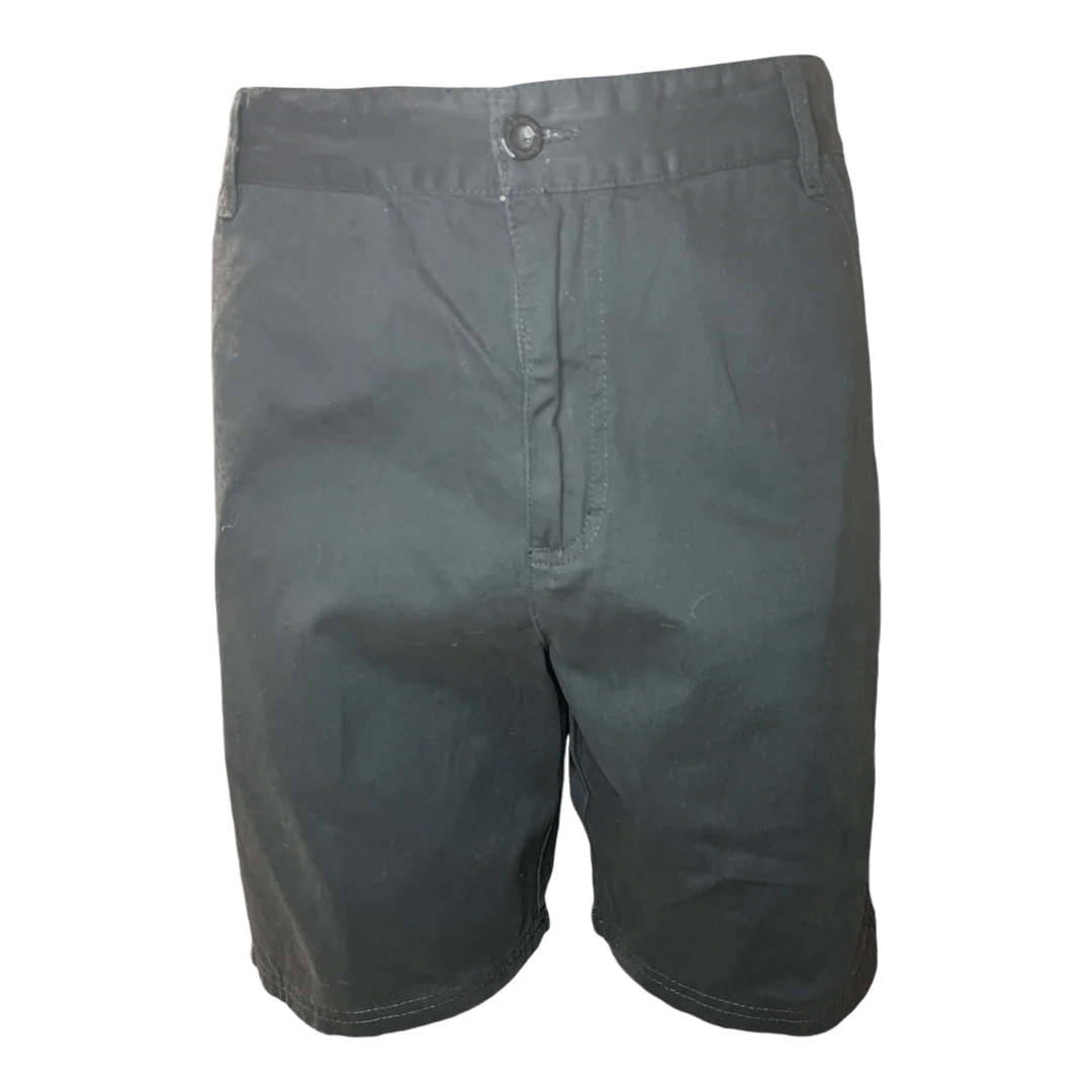 Mens Fixed Waist Twill Short