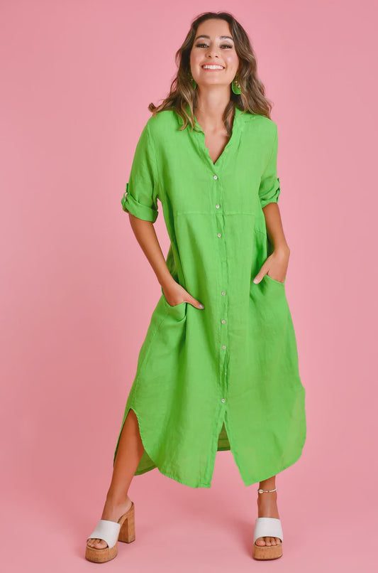 Positano Linen Dress