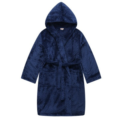 Navy Dressing Gown Kids