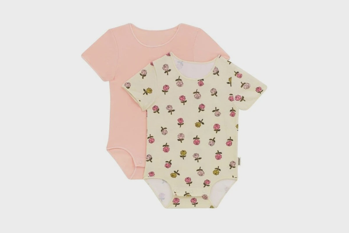 Short Sleeve Bodysuit 2 Pack