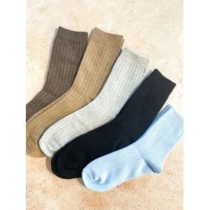 Ruena Basic Ribbed Sock Ladies