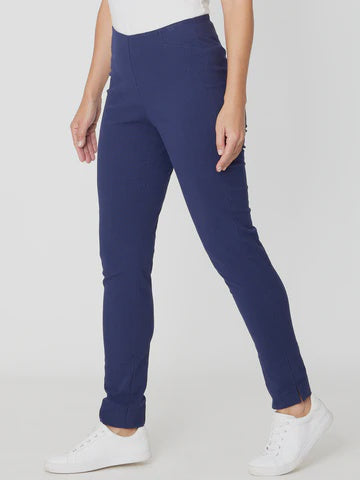 Stretch Pants Full Length Cotton