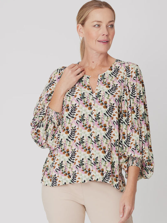 Silvy Print Shirt 31228