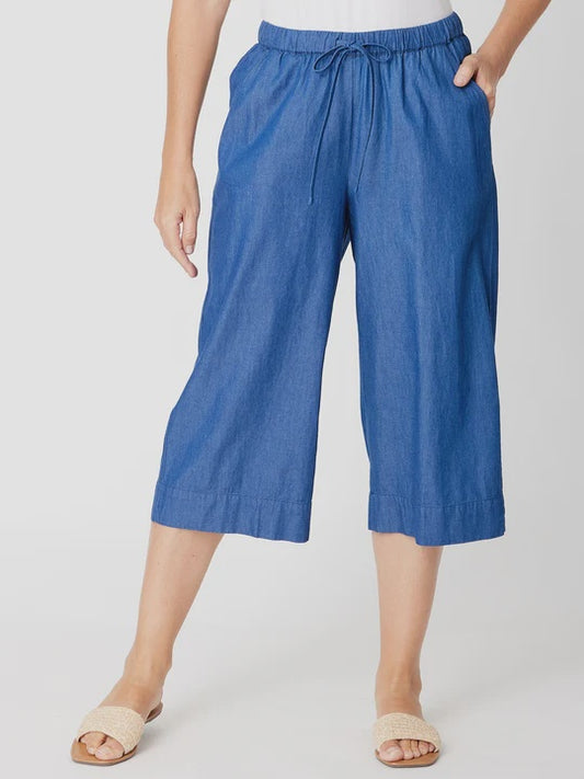 Denim Delight Long Shorts