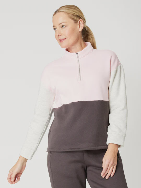 Surfs Up Sliced Fleece Top