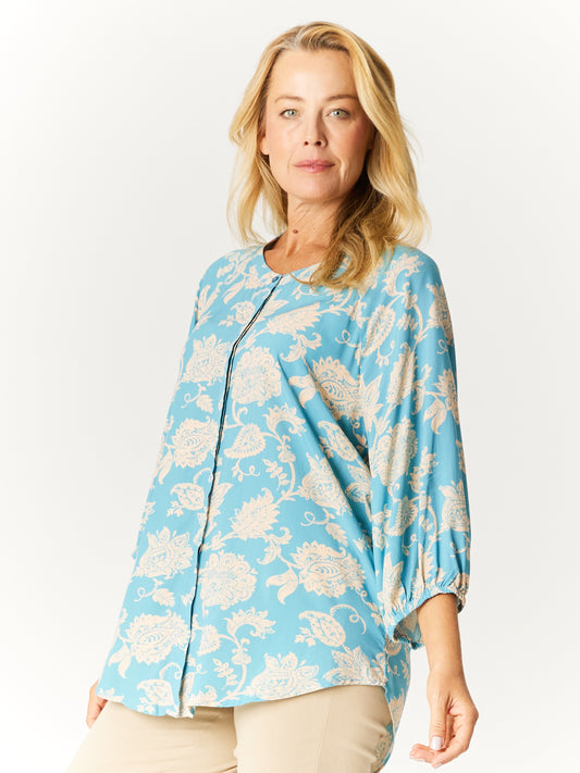 Print Rayon Shirt