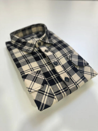 Flannel Closed Front Shirt 2141