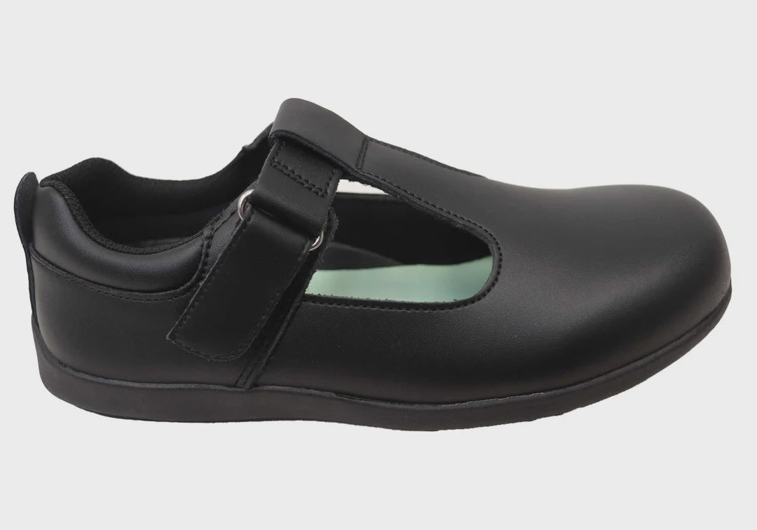 Delilah JNR Girls Leather Mary Jane School Shoes