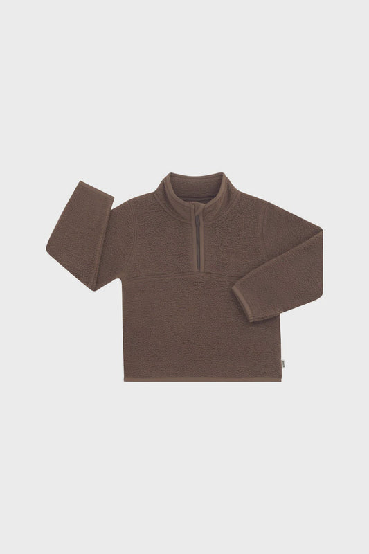 Teddy Fleece Half Zip Pullover Kids