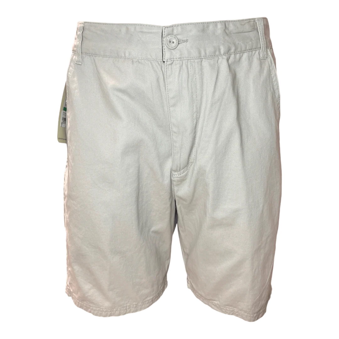 Mens Fixed Waist Twill Short